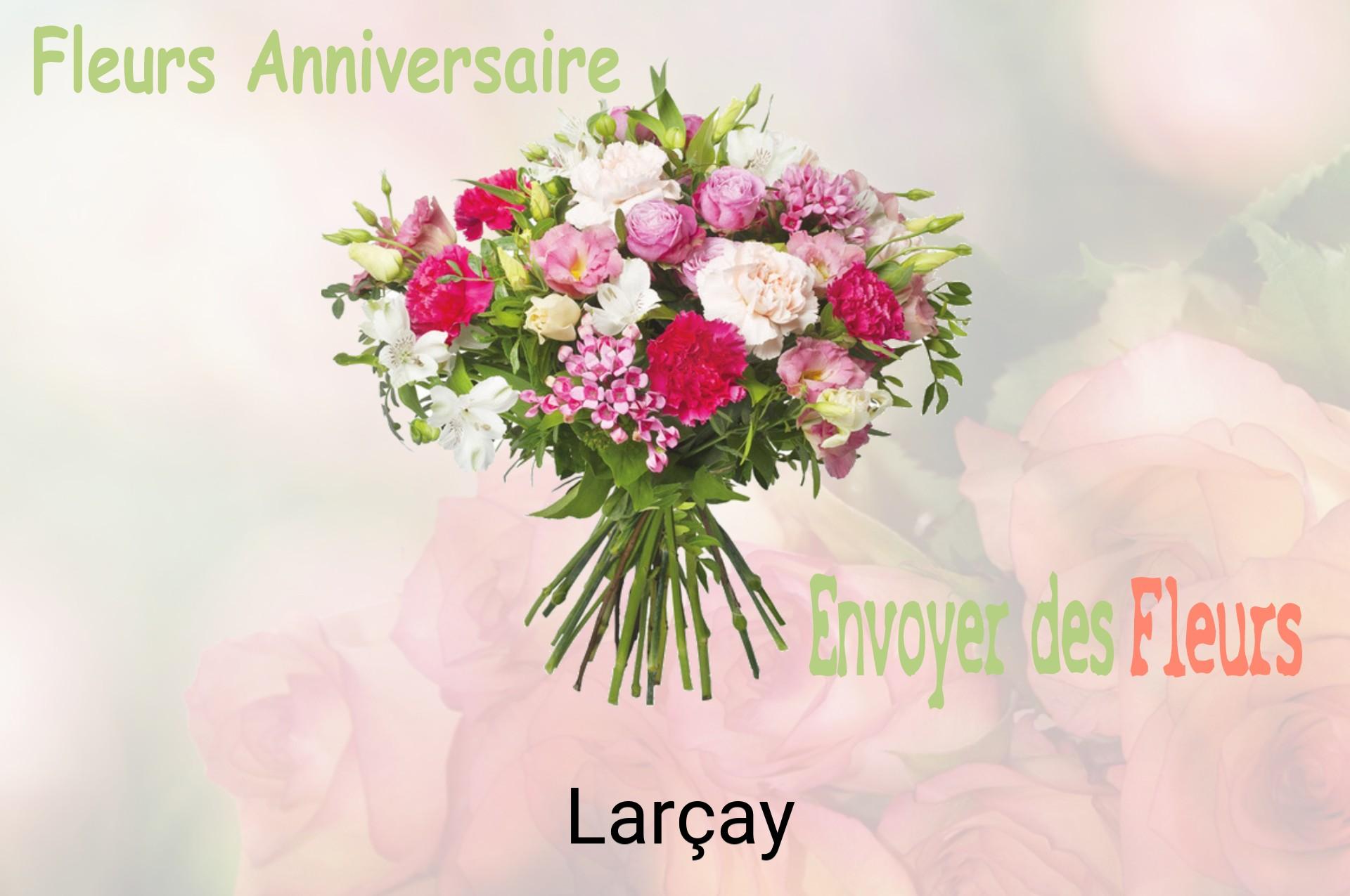 Bouquet de fleurs d’anniversaire livré à Larçay