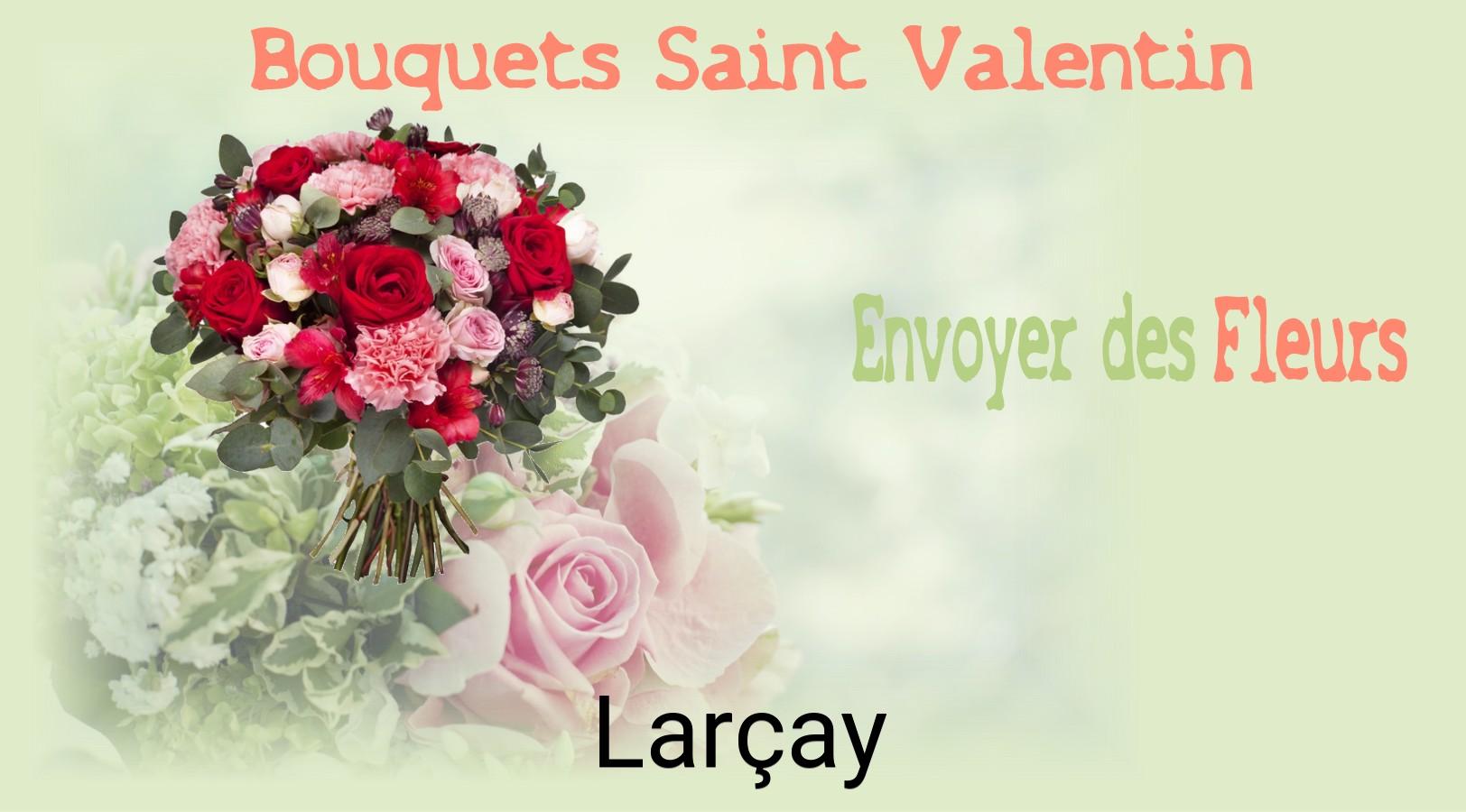 Roses de Saint-Valentin livrées à Larçay